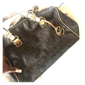 Brown Satchel Style Bag